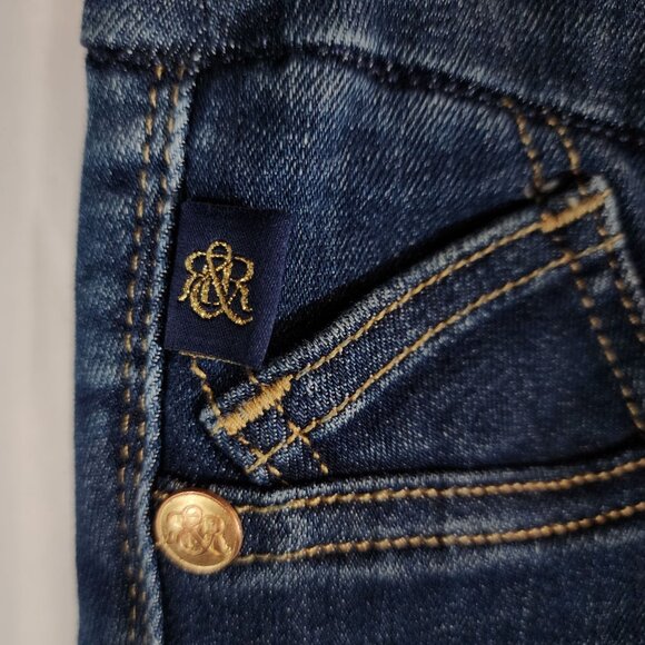 Rock & Republic Denim Rx Fever Midrise Jean Size 2 Blue - Picture 4 of 14